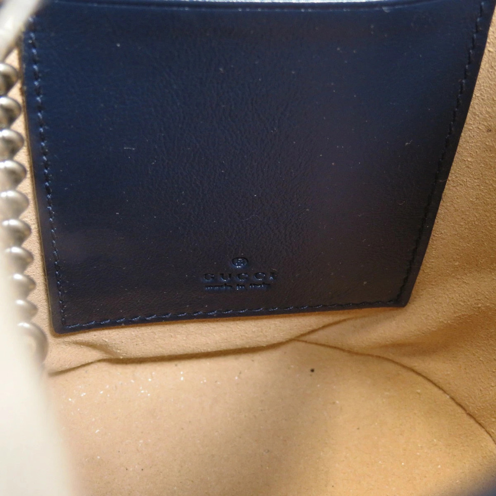 Gucci Shoulder GG Bag Calfskin Marmont Bucket - Picture 6 of 11